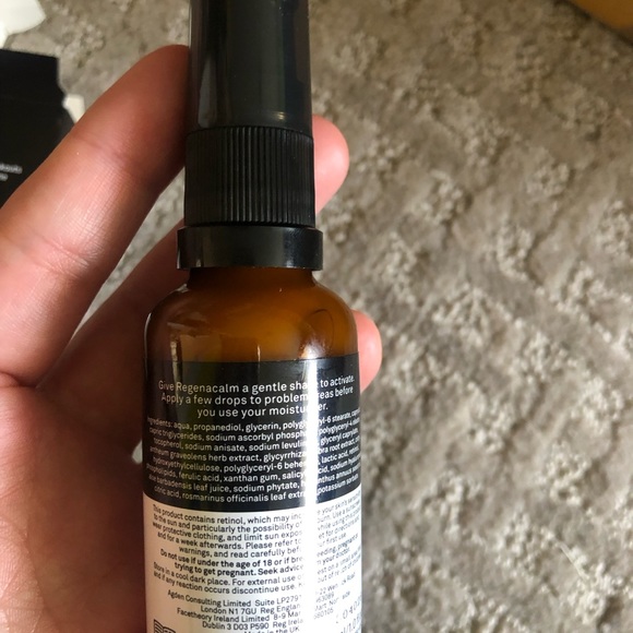 Facetheory Regenacalm Serum 30ml pro serum with 3% retinol lipsomes - Picture 6 of 7